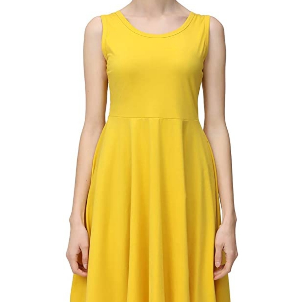 Yellow dress